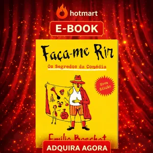 Imagem de capa para o Ebook Faça-me rir - os segredos da comédia