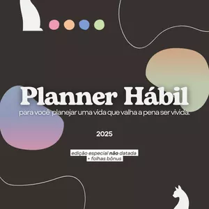 Imagem de capa para o Curso online Planner Hábil (Não Datado)
