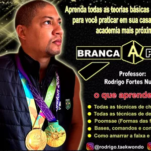 Imagem de capa para o Curso online CURSO COMPLETO DE TAEKWONDO (DA BRANCA A PRETA) + CONSULTORIA VITALÍCIA