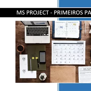 Imagem de capa para o Ebook MS PROJECT - PRIMEIROS PASSOS