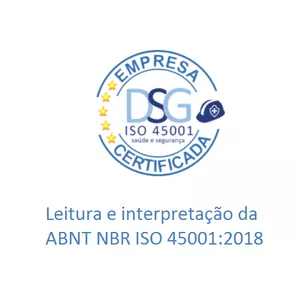 Imagem do curso Leitura e interpretação da norma ISO 45001:2018