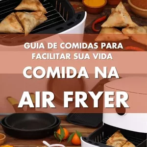 Imagem de capa para o Ebook COMIDAS NA AIR FRYER 