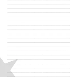 Cover image for Online course Star lined paper 