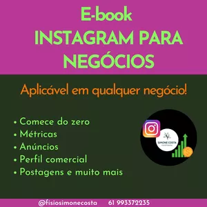 Imagem principal do produto E-book Instagram para Negócios