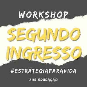 Imagem de capa para o Evento online O SEGUNDO INGRESSO (QUASE) DE GRAÇA