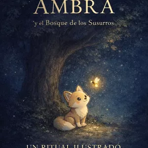 Imagen de portada para Ebook ÁMBRA Y EL BOSQUE DE LOS SUSURROS Transforma 10 minutos al día en un momento sin pantallas, sin prisas y lleno de presencia.