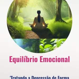 Imagem de capa para o Ebook TRATANDO A  DEPRESSÃO DE FORMA  NATURAL