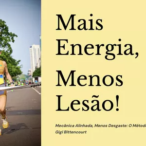 Imagem de capa para o Ebook MAIS ENERGIA MENOS LESÃO!