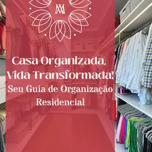 Imagem de capa para o Ebook ebook - Casa Organizada, Vida Transformada!