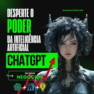 Imagem do curso Desperte o PODER da Inteligência Artificial ChatGPT em seus NEGÓCIOS!