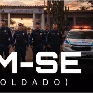 Imagem de capa para o Curso online PM-SE | Eu Militar