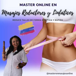 Imagen de portada para Curso online MASTER ONLINE EN MASAJES REDUCTORES Y LINFÁTICOS
