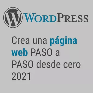 Imagen de portada para Curso online Wordpress - paso a paso desde cero