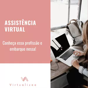 Imagem de capa para o Ebook Assistência Virtual - Conheça essa profissão e embarque nessa!
