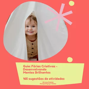Imagem do curso FÉRIAS CRIATIVAS: DESENVOLVENDO MENTES BRILHANTES + SUPER COMBO COM 450 ATIVIDADES INFANTIS!