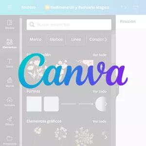 Imagen de portada para Curso online Canva basico para principiantes 