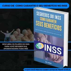 Imagem do curso O segredo do INSS: Livro que ensina tudo que você precisa saber antes de pedir auxílio ao INSS