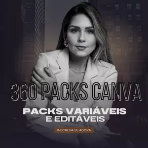 Imagem de capa para o Ebook Meu pack lucrativo Canva