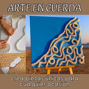 Imagen de portada para Ebook Arte en cuerda + Macramé