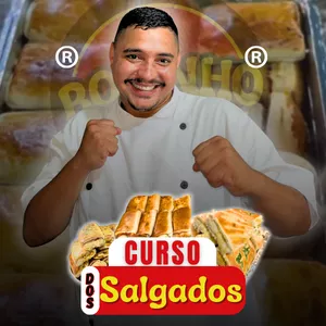 Imagem do curso Salgados de forno + Benefícios 
