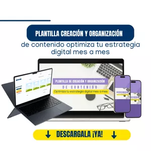Imagen de portada para Ebook Plantilla de Creación y Organización de Contenido.