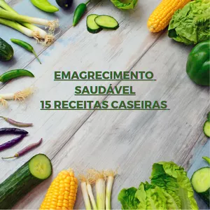 Imagem de capa para o Ebook Emagrecimento Saudável 