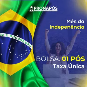 Imagem de capa para o Curso online LI-1P99Promo-0924 - Mês de Promoção Pronapós Estratego - Taxa Única R$99,99