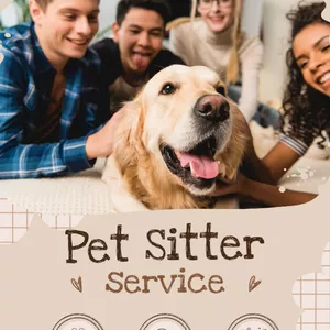 Imagem de capa para o Ebook Pet Sitter - Básico sobre a profissão