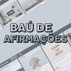 Imagem de capa para o Ebook Baú de Afirmações