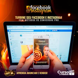 Imagem do curso Venda todos os dias no Facebook e Instagram e fature alto com o Método Turbo 