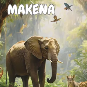 Cover image for Ebook MAKENA   Un Adventure in Forest.