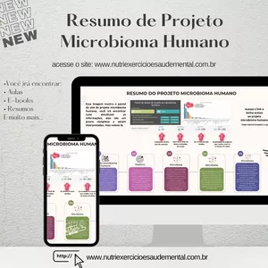 Imagem de capa para o Curso online Resumo Projeto Microbioma Humano