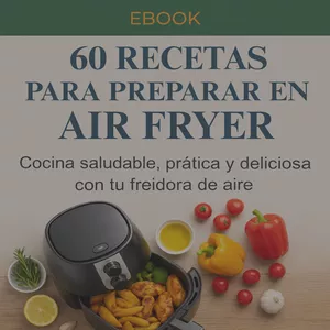 Imagen de portada para Curso online 60 Recetas para preparar en Air Fryer