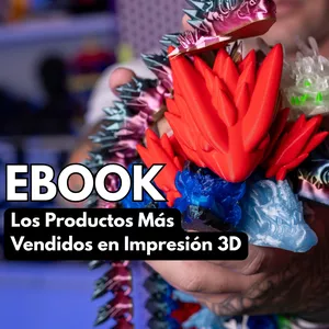 Imagen de portada para Ebook Los Productos Mas Vendidos en Impresion 3D