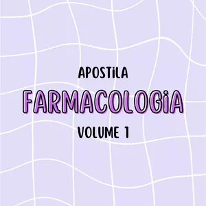 Imagem de capa para o Ebook Apostila de farmacologia - Volume 1