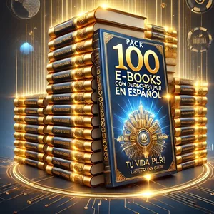 Imagen de portada para Ebook PACK 100 E-Books PLR en Español