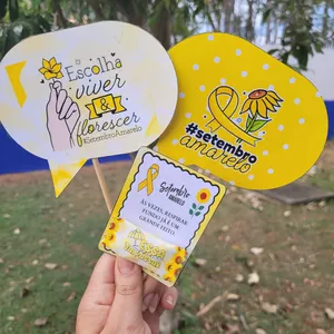 Imagem de capa para o Ebook 💛Plaquinhas ➕️ Cartão Setembro Amarelo 