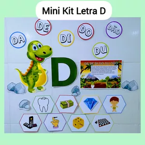 Imagem de capa para o Ebook Mini Kit Letra D