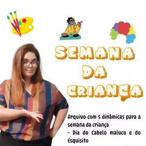 Imagem de capa para o Ebook SEMANA DA CRIANÇA