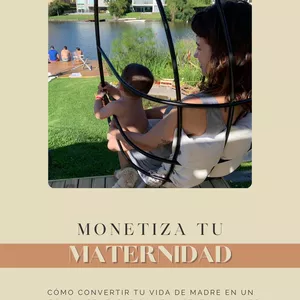 Imagen de portada para Ebook Guia para Monetizar tu Maternidad 