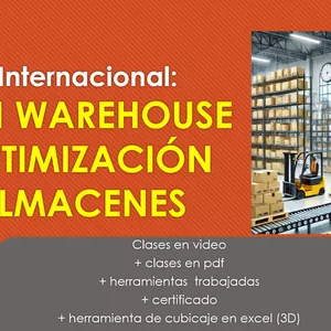 Imagen de portada para Curso online Lean Warehouse y Optimización de Almacenes