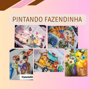 Imagem do curso Pintando Fazendinha 