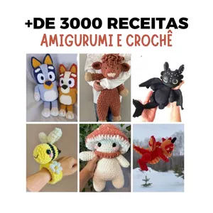Imagen de portada para Curso online Pack 3000+ Patrones de Amigurumi y Croché
