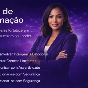 Imagem de capa para o Ebook Ebook - Liderança Feminina