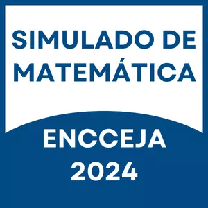 Imagem de capa para o Ebook Simulado Matemática ENCCEJA