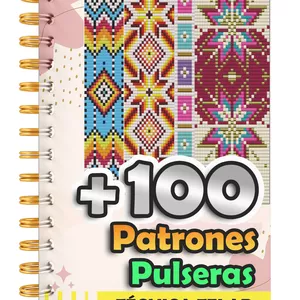 Imagen de portada para Ebook (100 Diseños) Pack 1 Pulseras Técnica Telar