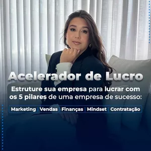 Imagem do curso ACELERADOR DE LUCRO PARA PEQUENAS EMPRESAS
