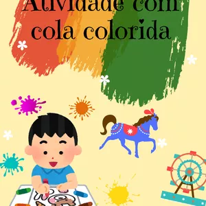 Imagem de capa para o Ebook Glue Activity for Kids