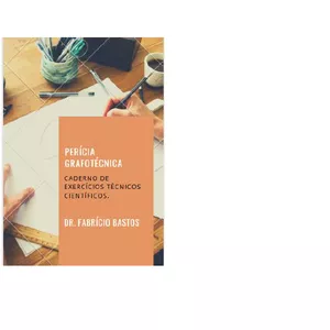 Imagem de capa para o Ebook CADERNO DE EXERCÍCIOS PERÍCIA GRAFOTÉCNICA