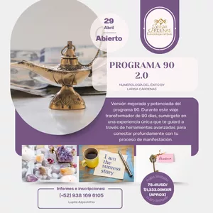 Imagen de portada para Curso online Programa 90 2.0